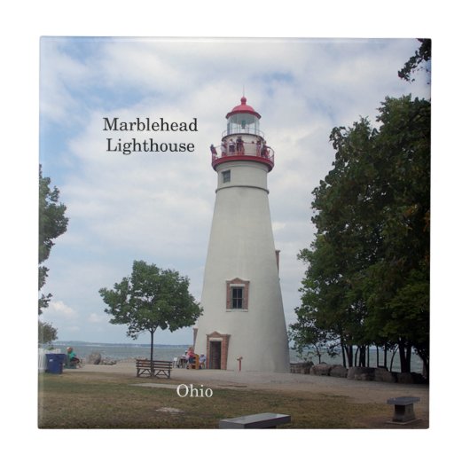 Marblehead Lighthouse Fliesen (Vorderseite)