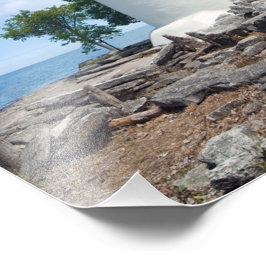 Marblehead Lighthouse Fotodruck (Ecke)