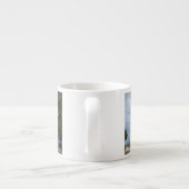 Marblehead Lighthouse Geschichte Espresso Tasse (Rückseite)