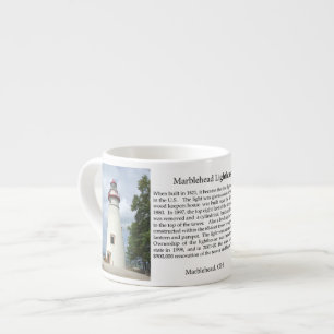 Marblehead Lighthouse Geschichte Espresso Tasse