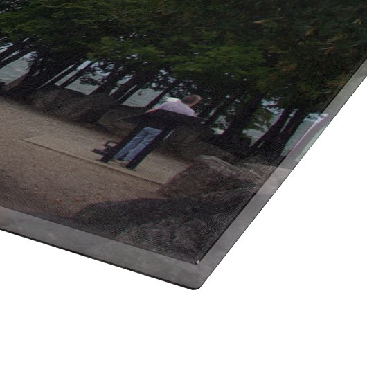 Marblehead Lighthouse Glasspanplatte Schneidebrett (Ecke)