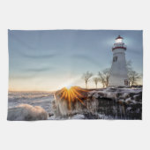 Marblehead Lighthouse Handtuch (Horizontal)