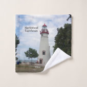 Marblehead Lighthouse Handtuchhandtuch Set (Waschlappen)