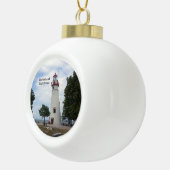 Marblehead Lighthouse Keramik Kugel-Ornament (Rechts)