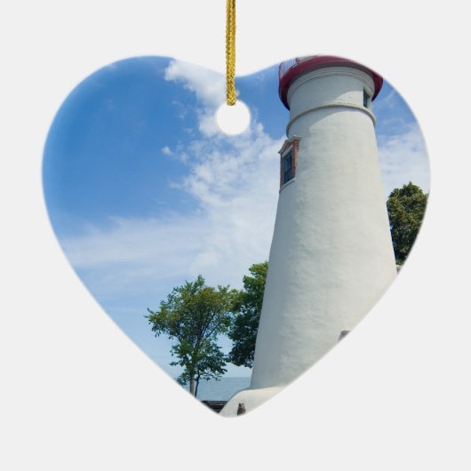 Marblehead Lighthouse Keramikornament (Hinten)