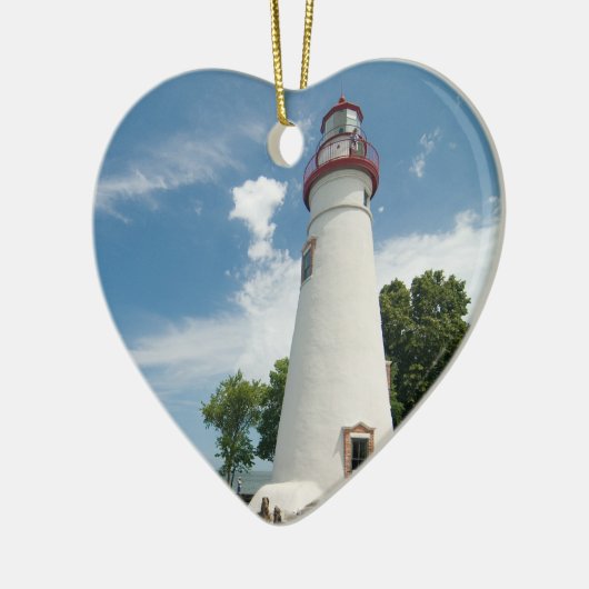 Marblehead Lighthouse Keramikornament (Links)