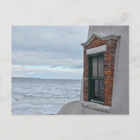 Marblehead Lighthouse, Lake Erie, Marblehead, Ohio Postkarte (Vorderseite)