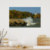 Marblehead Lighthouse Leinwand Poster (Küche)