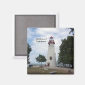 Marblehead Lighthouse-Magnet Magnet (Vorderseite/Rückseite)