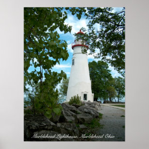 Marblehead Lighthouse, Marblehead Ohio Poster