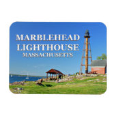 Marblehead Lighthouse, Massachusetts Flexi Magnet (Horizontal)