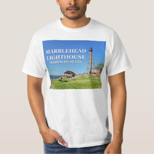 Marblehead Lighthouse, Massachusetts T - Shirt