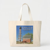 Marblehead Lighthouse, Massachusetts Tote Bag Jumbo Stoffbeutel (Vorne)
