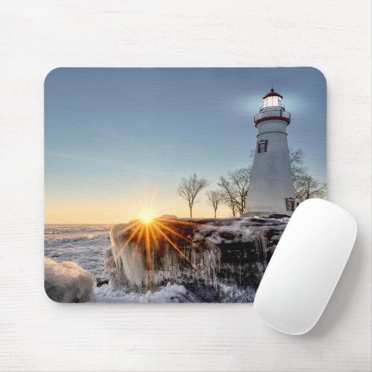 Marblehead Lighthouse Mousepad (Mit Mouse)