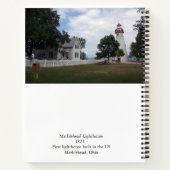 Marblehead Lighthouse Notebook Notizblock (Rückseite)