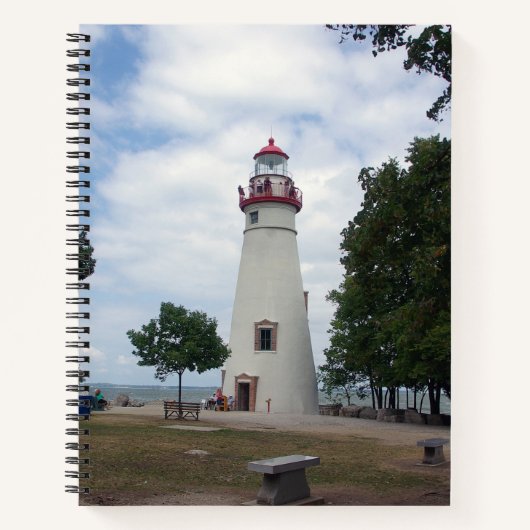 Marblehead Lighthouse Notebook Notizblock (Vorderseite)