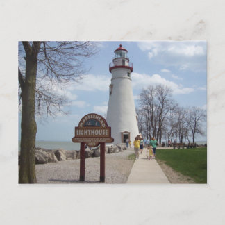 Marblehead Lighthouse, Ohio Postkarte