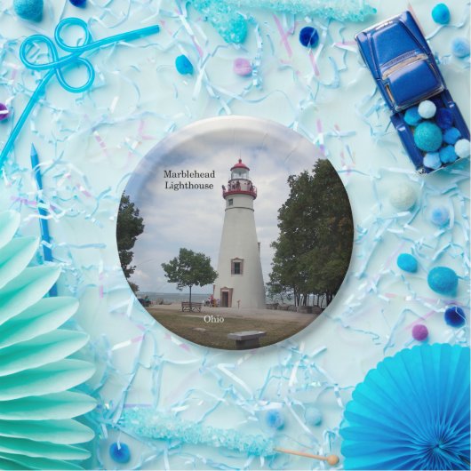 Marblehead Lighthouse Papierplatte Pappteller (Party)
