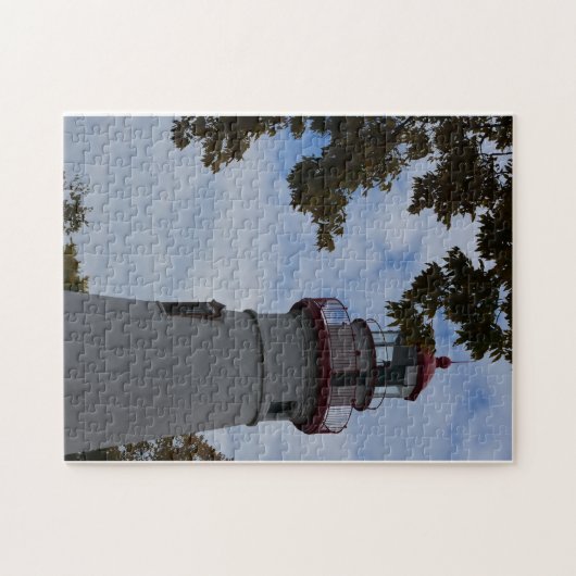 Marblehead Lighthouse photo created on a Puzzle (Horizontal)