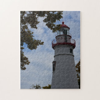 Marblehead Lighthouse photo created on a Puzzle