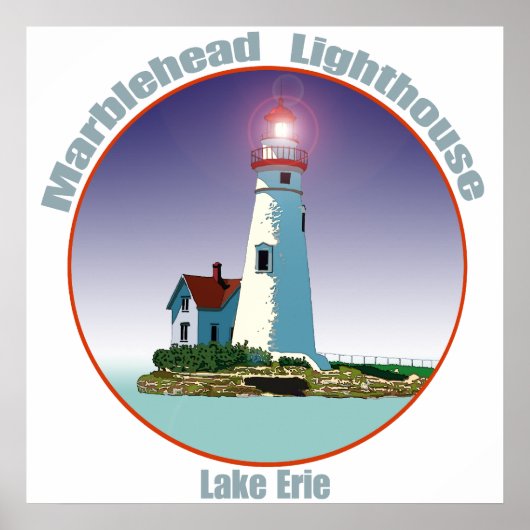 Marblehead Lighthouse Poster (Vorne)