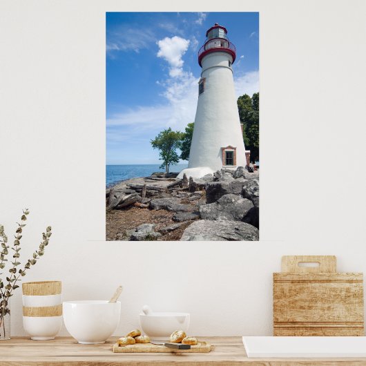 Marblehead Lighthouse Poster (Küche)