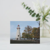 Marblehead Lighthouse Postkarte (Stehend Vorderseite)