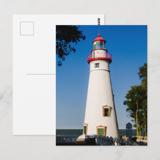 Marblehead Lighthouse Postkarte (Vorne/Hinten)
