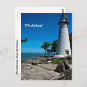 Marblehead Lighthouse Postkarte (Vorne/Hinten)