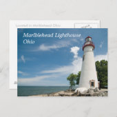 Marblehead Lighthouse Postkarte (Vorne/Hinten)