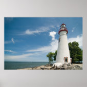 Marblehead Lighthouse Print Poster (Vorne)