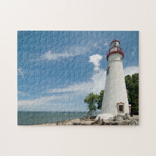 Marblehead Lighthouse Puzzle (Horizontal)