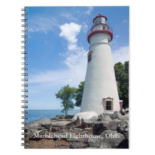 Marblehead Lighthouse Spiral Notebook Notizblock