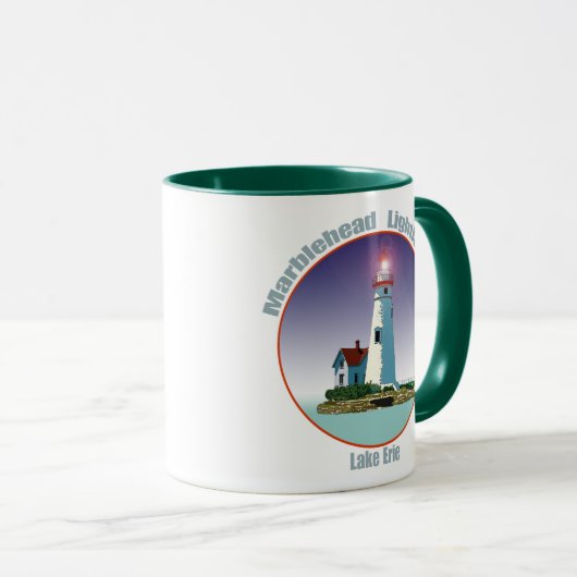 Marblehead Lighthouse Tasse (VorderseiteRechts)