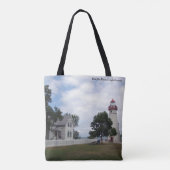 Marblehead Lighthouse Totasche Tasche (Rückseite)