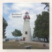 Marblehead Lighthouse Untersetzer (Vorderseite)