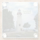 Marblehead Lighthouse Untersetzer (Rückseite)