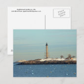 Marblehead Lighthouse von Waterfront Postkarte (Vorne/Hinten)