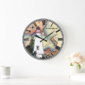 Marblehead Lighthouse Wall Clock Große Wanduhr (Zuhause)