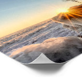 Marblehead Lighthouse Winter Sunrise Poster (Ecke)