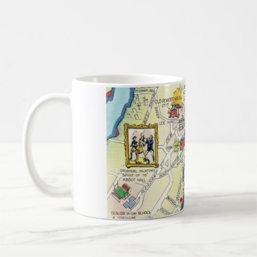 Marblehead Massachusetts Tasse (Links)