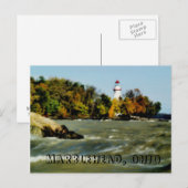 MARBLEHEAD, OHIO POSTKARTE (Vorne/Hinten)
