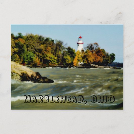 MARBLEHEAD, OHIO POSTKARTE (Vorderseite)