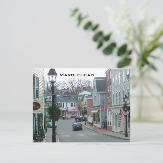 Marblehead Postkarte (Stehend Vorderseite)