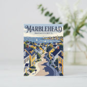 Marblehead USA Postkarte (Stehend Vorderseite)