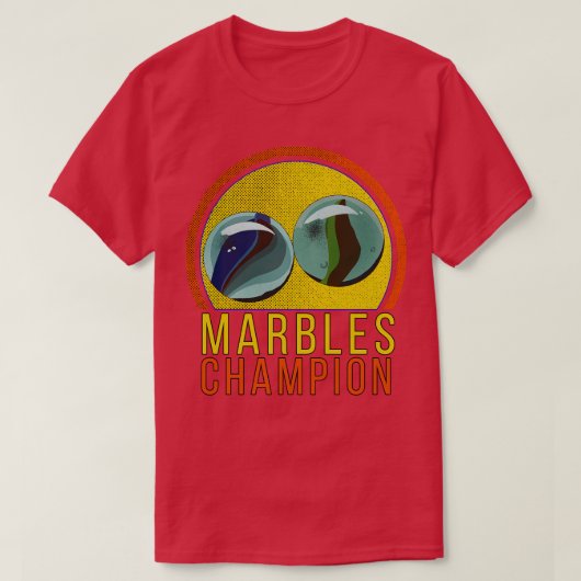 Marbles Champion T-Shirt (Design vorne)