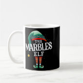 Marbles Elf Christmas Group Xmas Pajama Party Kaffeetasse (Links)