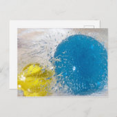 Marbles, gefroren postkarte (Vorne/Hinten)