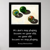 MARBLES PLAY POSTER (SHAW) (Vorne)