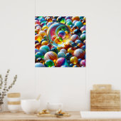Marbles Poster (Küche)